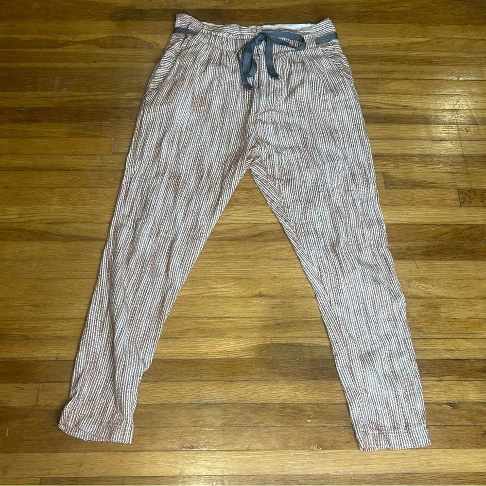 Revolve Free People Light at Sunrise Crop Pants (gray belt version)